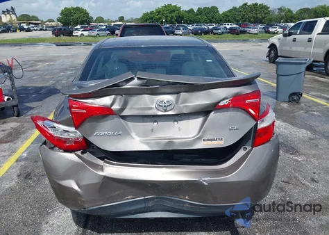 2018 Toyota Corolla Le из США, поврежденный, VIN 2T1BURHE3JC105365